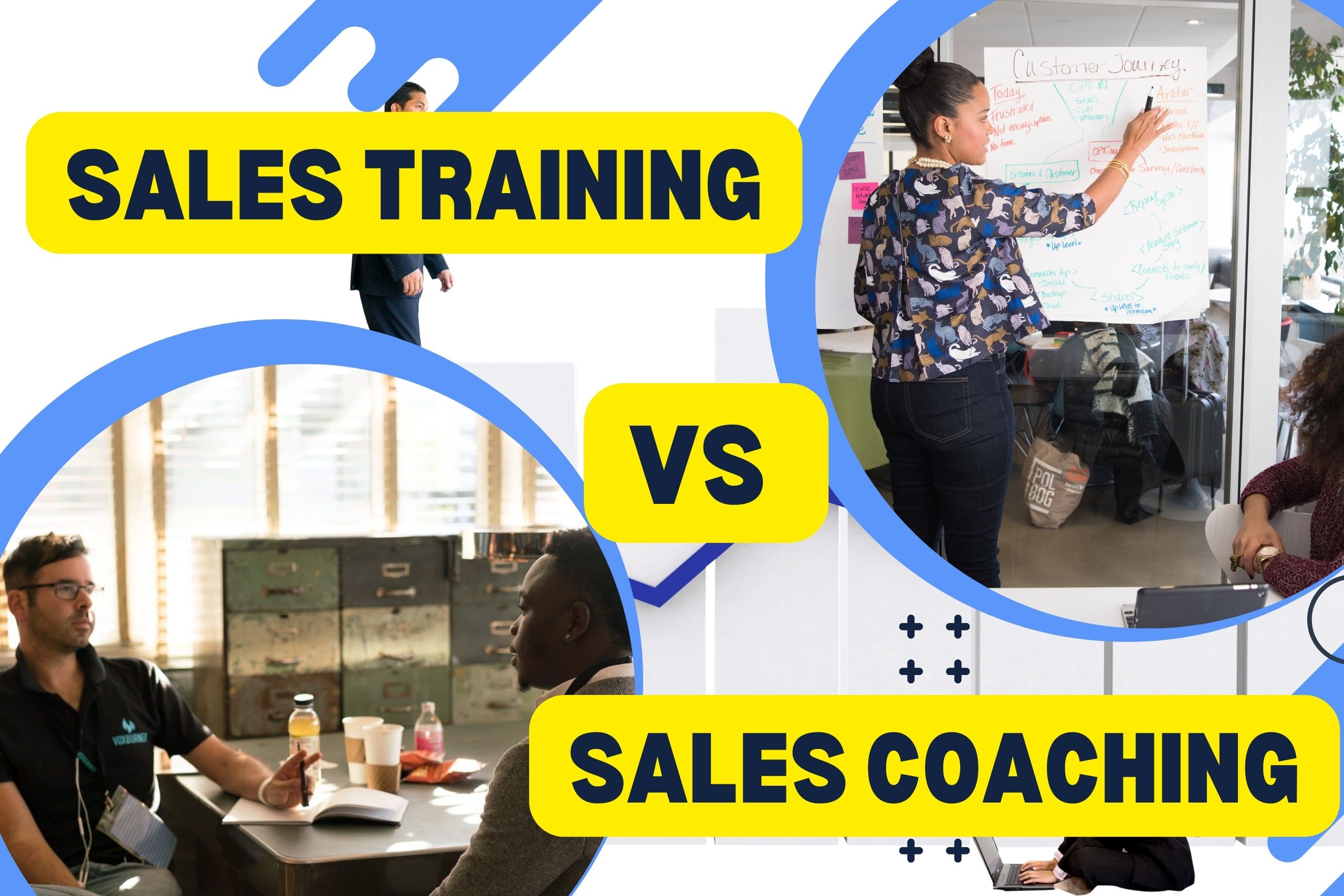 Sales Training vs Sales Coaching